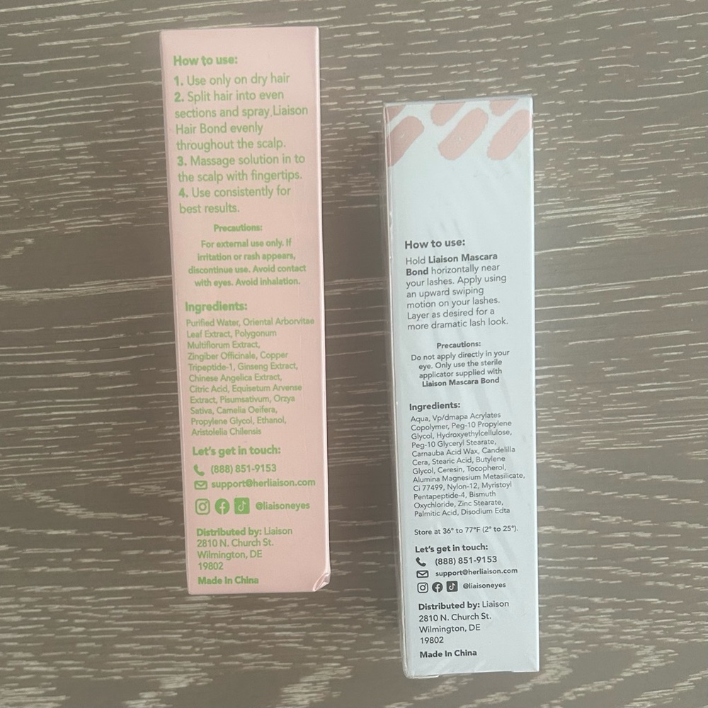 Liaison Hair Bond and Mascara Bond Set - Picture 2 of 2